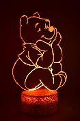Lampe 3d personnalise  led - Disney Winnie Ourson