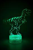 Lampe 3d personnalisée à led - Dinosaure
