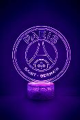 Lampe 3d personnalisée à led - Football Paris St Germain