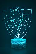 Lampe 3d personnalisée à led - Rugby RCT