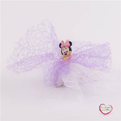 Tulle dragees Minnie bapteme thème disney