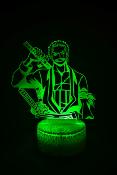 Lampe 3d personnalise  led - Manga One Pice Zoro | Veilleuse Enfant, Dcoration Chambre, Cadeau Manga Anniversaire et Nol