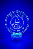 Lampe 3d personnalisée à led - Football Paris St Germain