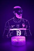 Lampe 3d personnalisée à led - Football Benzema