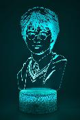 Lampe 3d personnalise  led - Harry Potter 1 | Veilleuse Enfant, Dcoration Chambre, Cadeau Personnalis Anniversaire et Nol