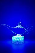 Lampe 3d personnalise  led - Disney lampe d' Aladdin  | Veilleuse Enfant Magique, Dcoration Chambre, Cadeau Personnalis