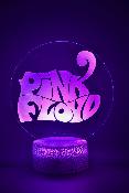 Lampe 3d personnalisée à led - Rock Pink Floyd | Veilleuse maison, Décoration Chambre, Cadeau Personnalisé Anniversaire et Noël