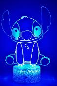 Lampe 3d personnalise  led - Stitch | Veilleuse Enfant, Dcoration Chambre, Cadeau Personnalis Anniversaire et Nol
