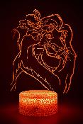 Lampe 3d personnalise  led - Disney Roi Lion 1 | Veilleuse Enfant Magique, Dcoration Chambre, Cadeau Personnalis