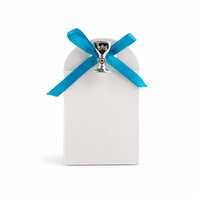 pochon pour dragées en carton deco calice