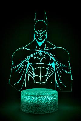 Lampe 3d personnalisée à led - Batman