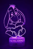 Lampe 3d personnalisée à led - Disney Bourriquet