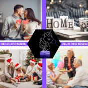 Lampe de chevet LED 3D - Animal Licorne | Veilleuse Enfant, Décoration Chambre, Cadeau Personnalisé Anniversaire et Noël