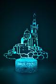 Lampe 3d personnalise  led - Marseille notre dame de la garde | Veilleuse Enfant, Dcoration Chambre, Cadeau Personnalis Anniversaire et Nol