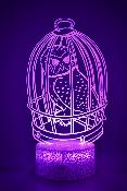 Lampe 3d personnalisée à led - Harry Potter Hedwige | Veilleuse Enfant, Décoration Chambre, Cadeau Personnalisé Anniversaire et Noël