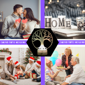 Lampe de chevet LED 3D - Arbre de vie  | Veilleuse Enfant, Décoration Chambre, Cadeau Personnalisé Anniversaire et Noël