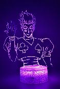 Lampe 3d personnalisée à led - Hunter x Hunter Hisoka  | Veilleuse Enfant, Décoration Chambre, Cadeau manga Anniversaire et Noël