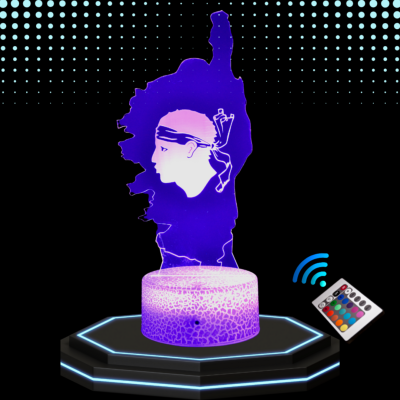 Lampe 3d personnalisée à led - La Corse | Veilleuse Enfant, Décoration Chambre, Cadeau Personnalisé Anniversaire et Noël