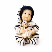 Figurine marin bateau poupon 15 cm seul