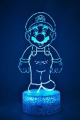 Lampe 3d personnalisée à led - Super Mario