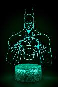 Lampe de chevet LED 3D - Batman  | Veilleuse Enfant, Dcoration Chambre, Cadeau Personnalis Anniversaire et Nol