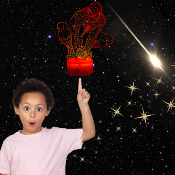 Lampe 3d personnalisée à led - Spider Man | Veilleuse Enfant, Décoration Chambre, Cadeau Personnalisé Anniversaire et Noël