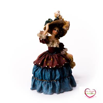 Figurine poupée marquise 17 cm seule
