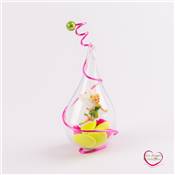 Personnage fée clochette Disney plate en pvc 3.7 cm