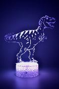 Lampe de chevet LED 3D - Animal Dinosaure  | Veilleuse Enfant, Dcoration Chambre, Cadeau Personnalis Anniversaire et Nol