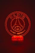 Lampe 3d personnalisée à led - Football Paris St Germain