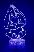 Lampe 3d personnalise  led - Disney Bourriquet | Veilleuse Enfant Magique, Dcoration Chambre, Cadeau Personnalis