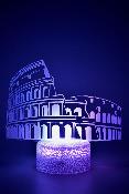 Lampe 3d personnalisée à led - Colisée Italie