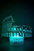 Lampe 3d personnalisée à led - Colisée Italie