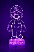 Lampe 3d personnalisée à led - Super Mario