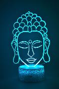 Lampe 3d personnalisée à led - Bouddha