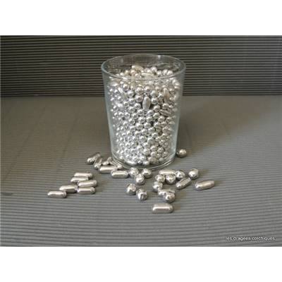 dragées perle/buchette argentee sucre 250 g