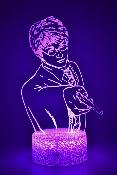 Lampe 3d personnalisée à led - Harry Potter 2 | Veilleuse Enfant, Décoration Chambre, Cadeau Personnalisé Anniversaire et Noël