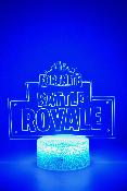 Lampe 3d personnalisée à led - Fortnite | Veilleuse Enfant, Décoration Chambre, Cadeau Personnalisé Anniversaire et Noël