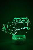 Lampe 3d personnalisée à led - Voiture 2 CV