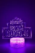 Lampe 3d personnalisée à led - Fortnite | Veilleuse Enfant, Décoration Chambre, Cadeau Personnalisé Anniversaire et Noël