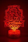Lampe 3d personnalise  led - Harry Potter Gryffondor | Veilleuse Enfant, Dcoration Chambre, Cadeau Personnalis Anniversaire et Nol