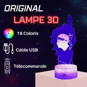 Lampe 3d personnalisée à led - La Corse | Veilleuse Enfant, Décoration Chambre, Cadeau Personnalisé Anniversaire et Noël