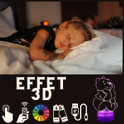 Lampe 3d personnalisée à led - Disney Winnie Ourson | Veilleuse Enfant Magique, Décoration Chambre, Cadeau Personnalisé Anniversaire et Noël