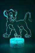 Lampe 3d personnalise  led - Disney Roi Lion 2 | Veilleuse Enfant Magique, Dcoration Chambre, Cadeau Personnalis