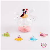 Figurine Princesses Walt Disney plate en pvc 3.7 cm