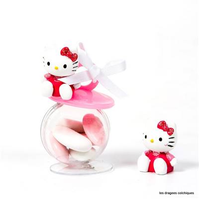 Figurine Hello Kitty pour déco 3.5 cm