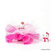 Ballotin drages figurine Hello kitty sur tulle